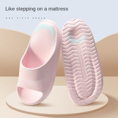 Модные брендовые женские тапочки, классические пляжные тапочки, лето 2024, мужские повседневные тапочки на плоской подошве из ЭВА, унисекс, женская обувь для ванной