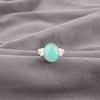 Натуральный Амазонит Драгоценный Камень 925 Стерлинговое Серебро Ювелирные Изделия Ручной Работы Стильное Кольцо RR-66-35
