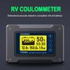 DC8-120V Кулонометр Индикатор емкости аккумулятора Напряжение Ток 50А/100А/350А/500А Кулонометр для Электромобиля