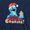 Sesame Street Unisex Adult Me Love Christmas Cookies! Cookie Monster Hoodie