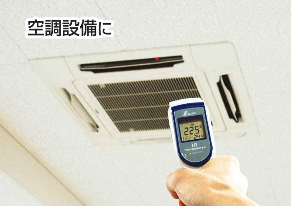 Радиационный термометр Shinwa Sokutei B с функцией лазерной точки 73010 можно использовать в качестве (Не могу термометр)