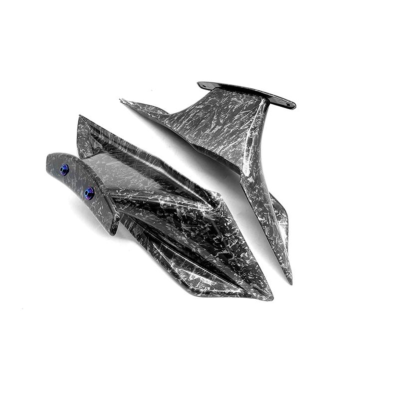 New CBR650R Motorcycle Front Light Cowl Side Winglet Wind Fin Spoiler Trim Cover Fit For Honda CBR 650R 2019 2020 2021 2022 2023