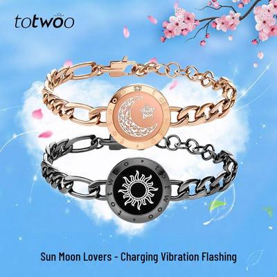 Умный парный браслет Totwoo: Подарок на День святого Валентина для любви на расстоянии.