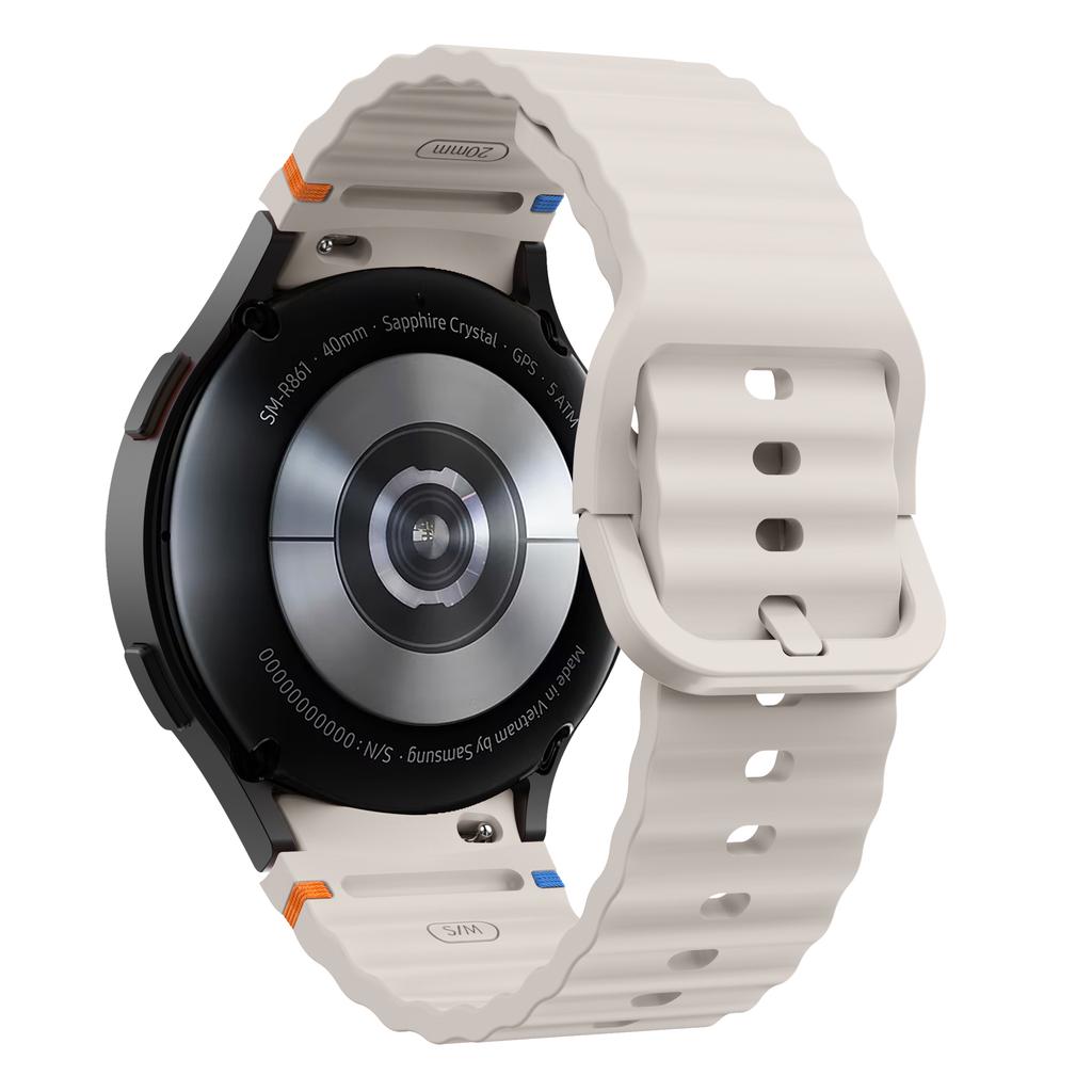 Оригинальный силиконовый ремешок для Samsung Galaxy Watch 7 FE 6 4 Classic 5 pro 44 мм 40 мм 43 мм 47 мм 45 мм браслет Galaxy Watch6 7 ремешок