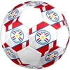 Paraguay national football Size 5 Soccer Ball, Machine-Stitched PVC, Durable & High Bounce, All Ages Fit, fan merchandise, matches & outdoor use.
