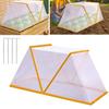 Garden Row Plant Protector Foldable Raised Garden Beds Plant Nursery Cover with Ground Nails Vegetable Rows Guard Greenhouse for Plants from Animals