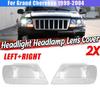 Накладка на левую фару для Jeep Grand Cherokee 1999-2004