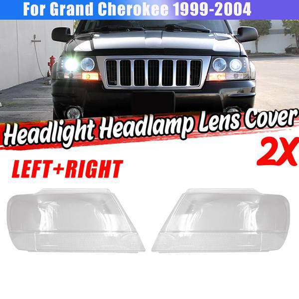 Накладка на левую фару для Jeep Grand Cherokee 1999-2004