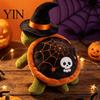 Small Keychain Pendant Halloween Cute Turtle Plush Toy with Wizard Hat, Soft Skin Friendly Fabric Stuffed Animal, Pendant, Holiday Party Favors