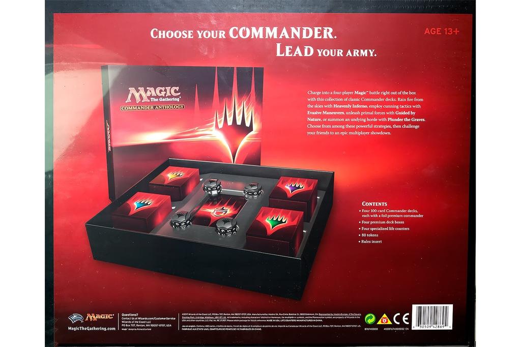 The Gathering Commander Anthology Английская версия Magic