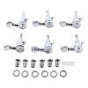 6Pcs Electric Guitar Tuning Peg with Lock Metal Accurate Tuning Guitar Locking Tuner