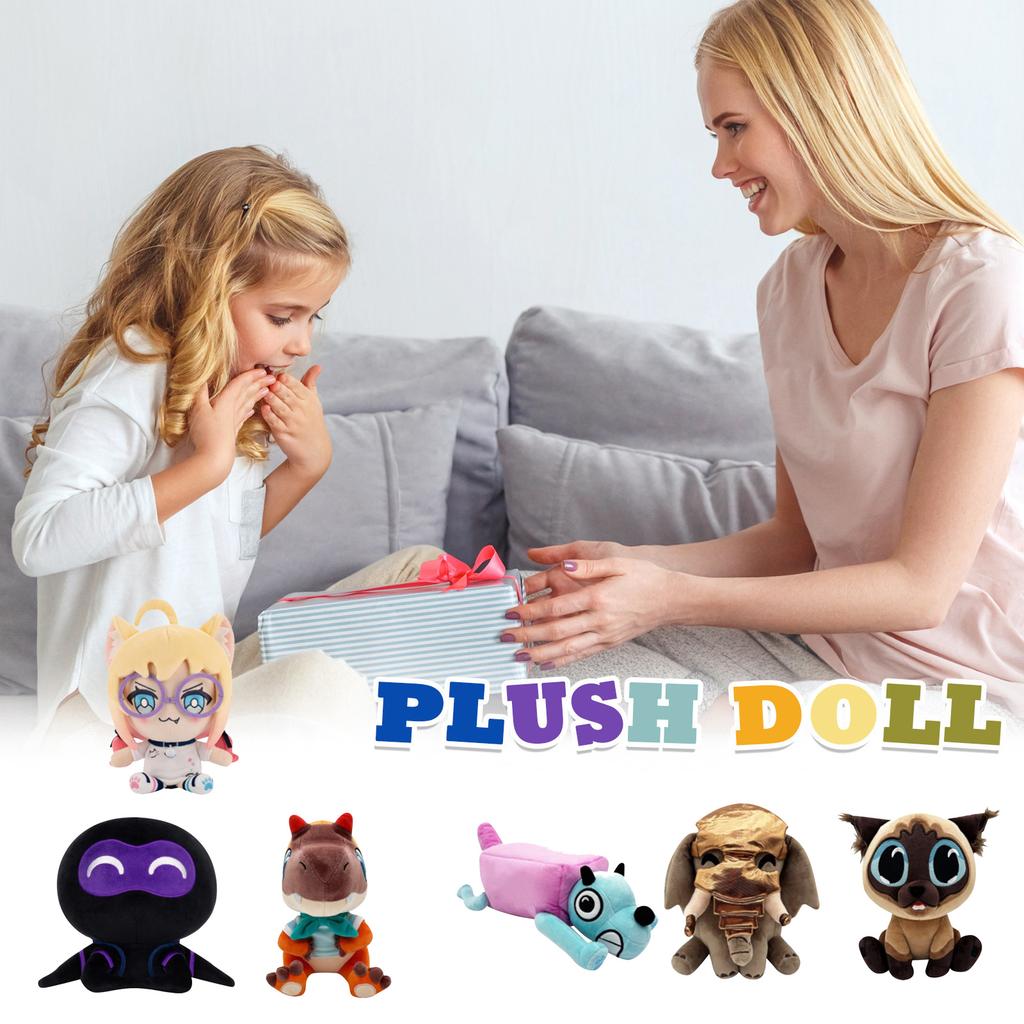 Plush Doll, Toy Gift, Cartoon , Children's Rag Doll, Children's Gift Pillow