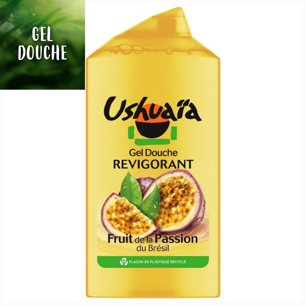 Ushuaia Invigorating Moisturizing Passion Fruit Shower Gel the 300mL Bottle