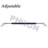 7.8'' Adjustable Car Front Bumper Lip Splitter Strut Rod Support Carbon Fiber 2x