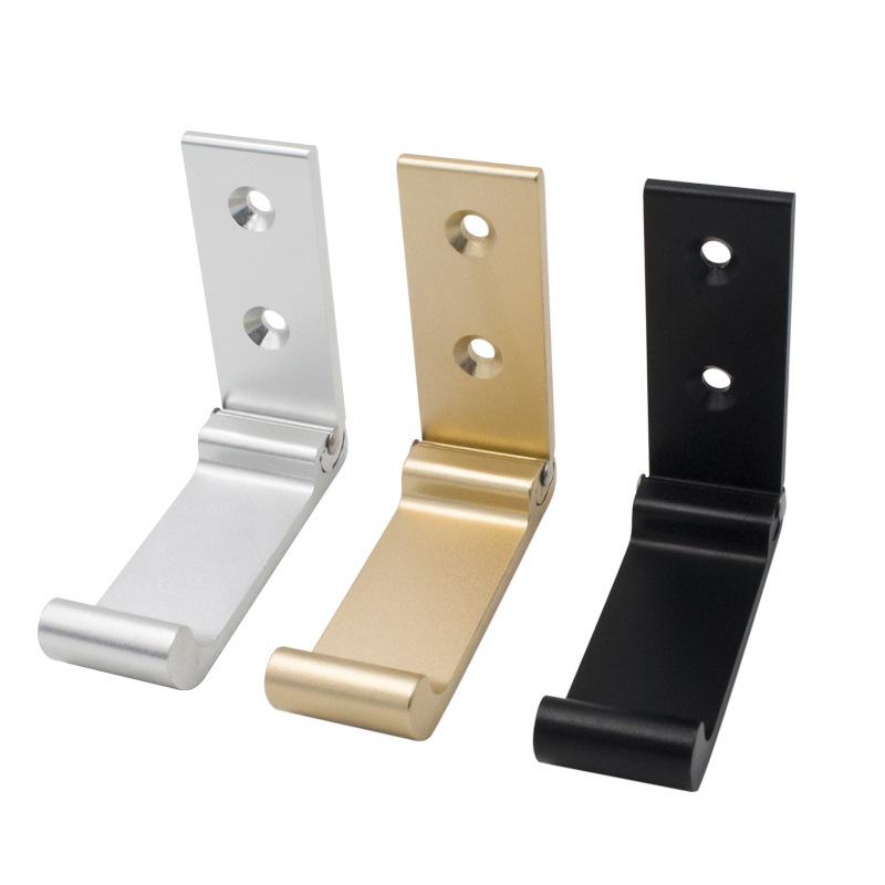 Складные крючки Настенные двери Одежда Пальто Шляпа Сумки Вешалки из алюминиевого сплава Кухня Ванная комната Нержавеющие крючки для полотенец Складной одинарный крючок