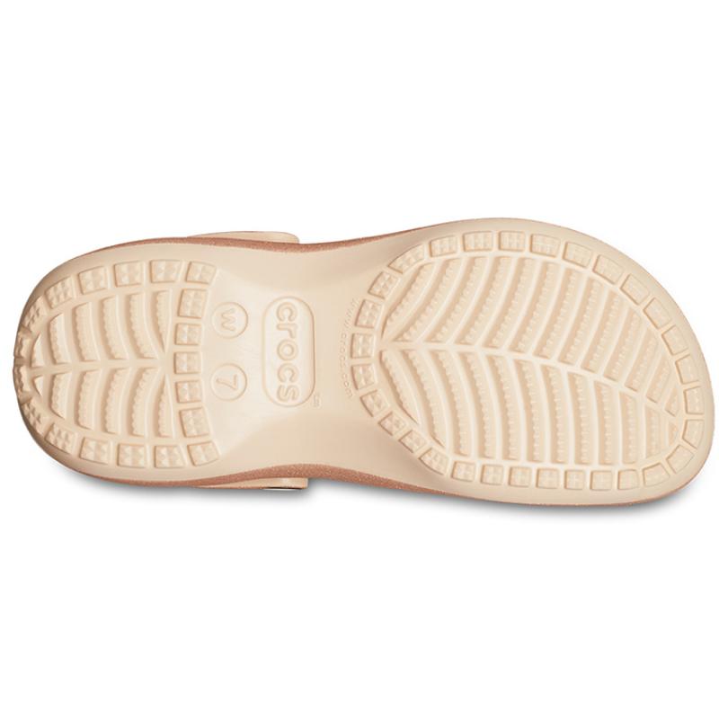 Crocs Женские клоги EVA Classic с блестками 'Оранжевые'