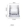 Glass Whiskey Glass High-end Foreign Wine Glass Beer Glass, Party Drink, Heat-resistant Spinning, Women's Decompression Drinking