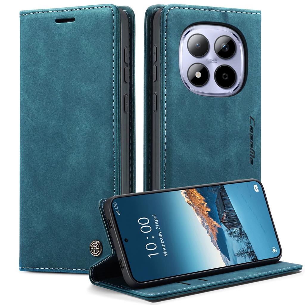 Для Xiaomi Redmi Note 15 Pro 4G (Глобальный) Чехол-кошелек CASEME Серия 013 Кожа PU Чехол для телефона Подставка