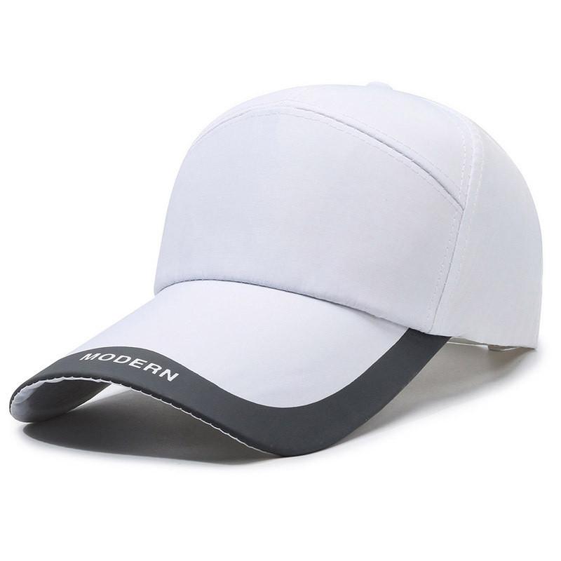 Solid Color Baseball Cap Sun Protection Peaked Cap Outdoors Gift Stylish Sunhat