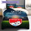 Zakho Sport Club Logo Pattern Bedding Set Quilt Cover Pillowcase Home Decor Gift (1 * duvet cover + 2 * pillowcase, without core)