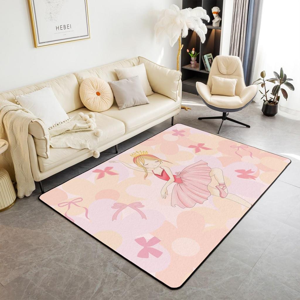 King and Queen Crown Area Rug Romantic Gold White Loving Heart Rugs for Living Room 39"x59",Couple Lover Gray and Black Washable Rug,Wedding