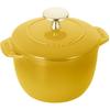 Staub Staub Cocotte de GOHAN Citron S Rice Pot Rice Cooker 1 Cup Литой эмалированный горшок Rice Cooker Japanese La Cocotte de GOHAN Citron "La 12cm" [Авторизованный