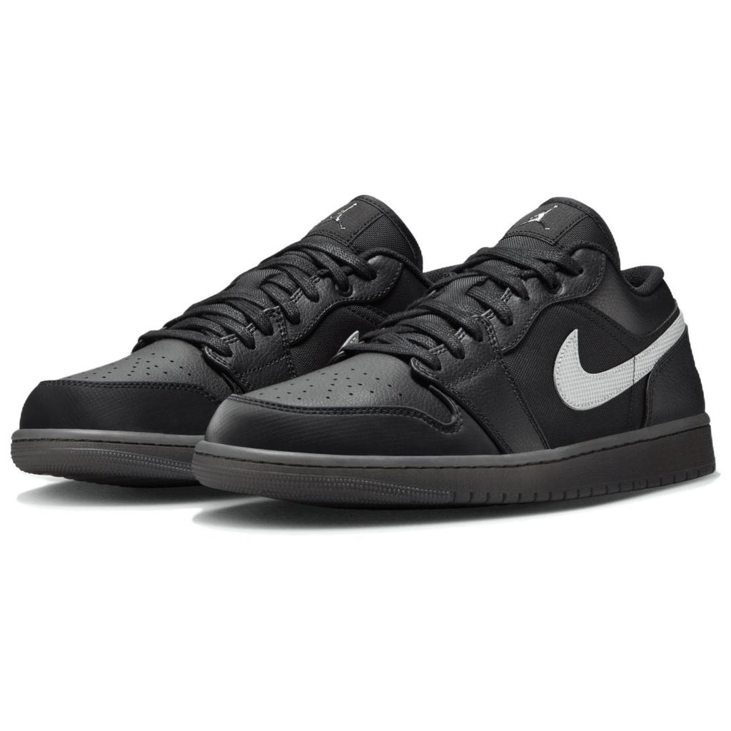 Jordan 1 Низкие Черные Белые Темно-Дымчато-Серые Jordan HV5968-001