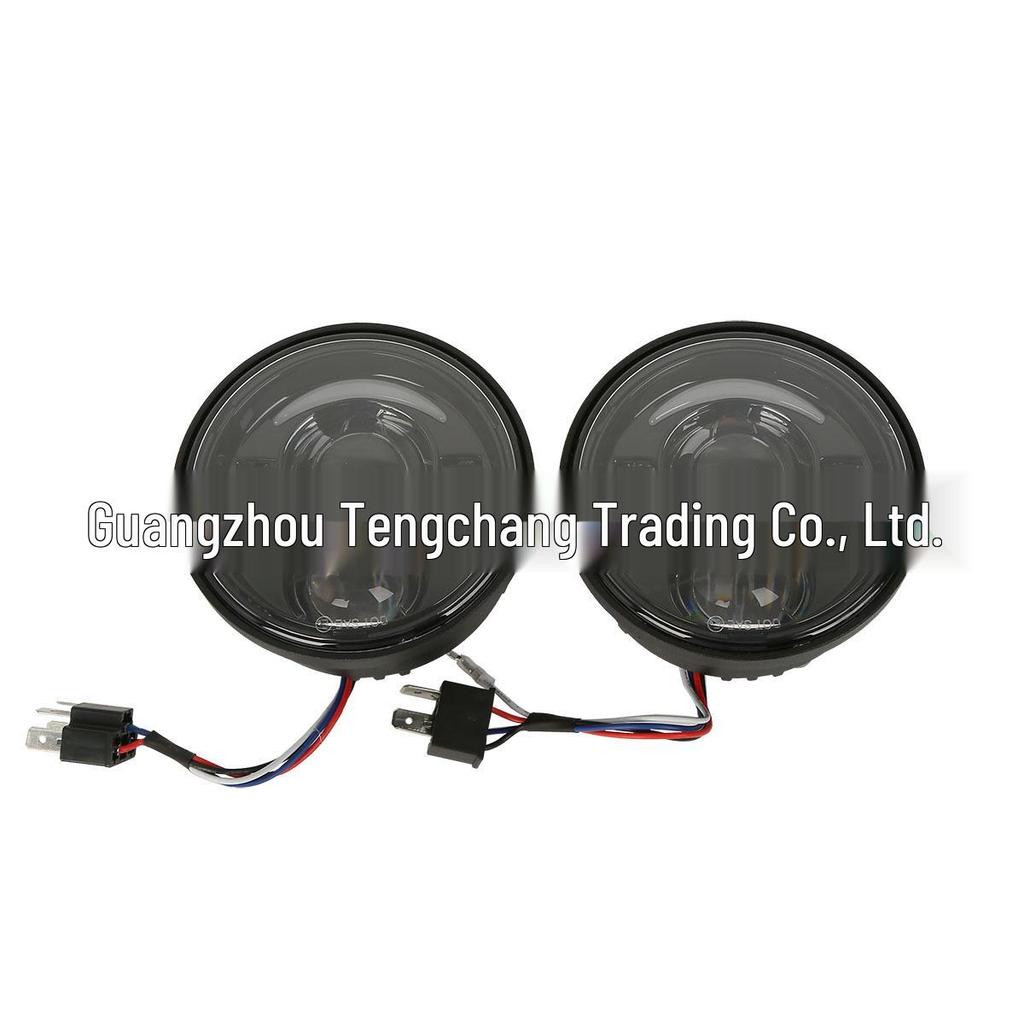 Светодиодная противотуманная фара Harley Dyna Fat Boy FXDF в сборе 4,65" (08-16)