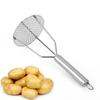 Stainless Steel Potato Masher Crush Vegetable Fruit Press Maker Vegetable Masher Kitchen Tool Gadget Kitchen Accessories