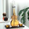 1000mL Guitar Decanter Suit Fruit Juice The Wine Bottle Cup Originality Art For Bar Whisky Gift Music Violin Ornament