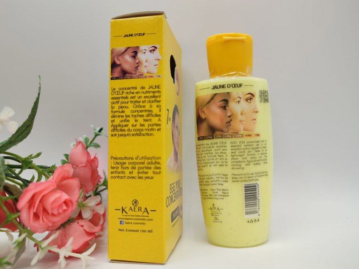 Concentré Éclaircissant - Zéro Tâche - Jaune D'œuf - Vitamine E - Sans Parabène - Sérum