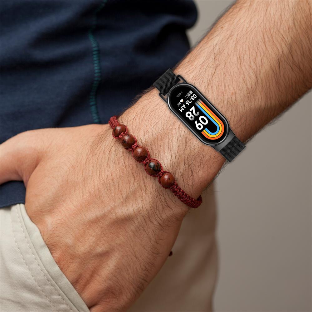 Ремешок Для xiaomi Mi Band 9 глобальная версия аксессуары Миланская петля Запасной ремешок браслет pulseira correa miband 8 NFC ремешок