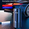Беспроводной интеллектуальный цифровой дисплей автомобильный воздушный насос: Многофункциональный портативный насос для накачивания шин