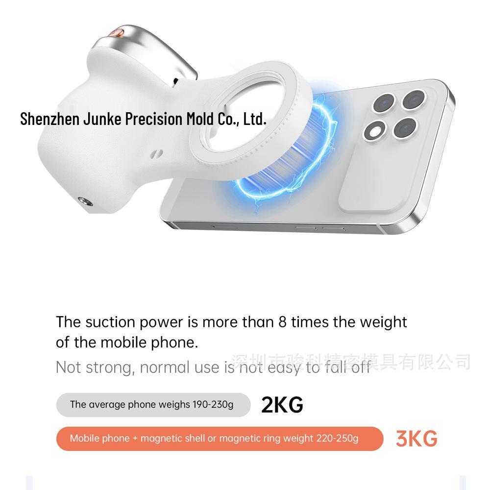 Wireless Bluetooth Magnetic Selfie Stick with Fill Light for Vlogs and Live Broadcasts