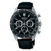 [Seiko Watch] Men's Seiko Selection Quartz Chronograph Black SBTR021