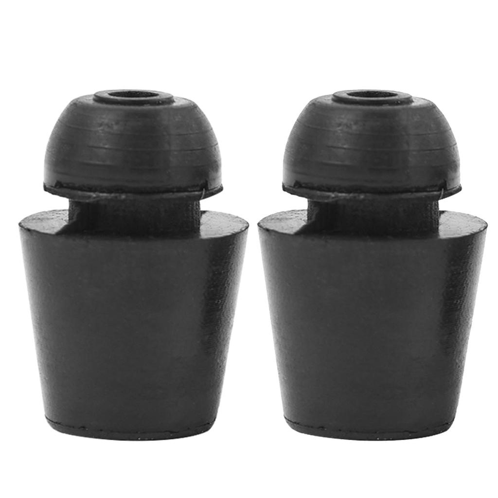 Универсальные 2 шт. демпферы для дверей автомобиля, буферная накладка, резиновый противоударный бампер, стопор для Hyundai Elantra Sonata Accent ix35 IX45 Verna