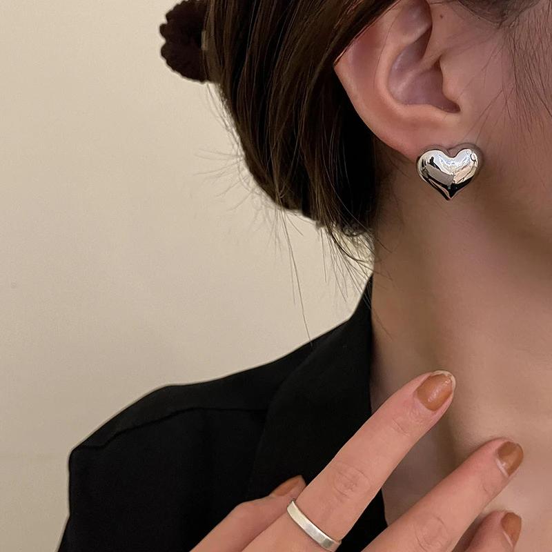 Серьги-кольца из серебра 925 пробы, винтажные, золотистые, для женщин, модные круглые украшения, предотвращают аллергию, подарки для вечеринок