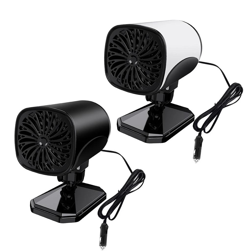 Multifunctional Fan Heating Machine 120W Auto Warm Demister 360 Degree Rotation Hot Air Radiator Auto Accessories