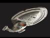 Немецкий уровень Star Trek Voyager Пластиковая модель Набор GR04801 1/670 NCC-74656 USS