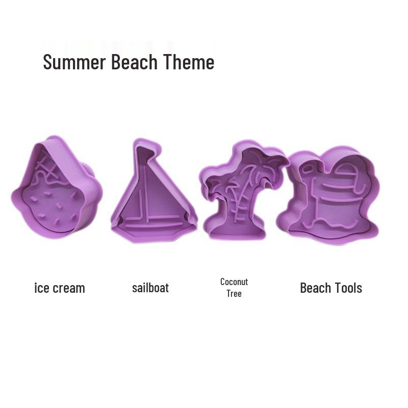 Набор 3D мультяшных формочек для печенья - Весенние пресс-вырубки для Рождества, Хэллоуина и Пасхи