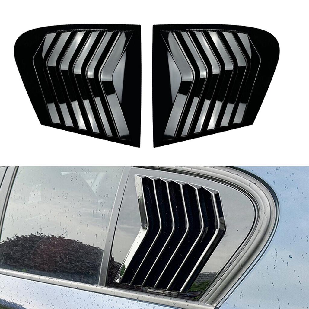 Rear Window Triangle Louver Air Spoiler For BMW F20 Hatchback 118i 120i 2011-2019 Car Side Window Spoiler Louver Cover