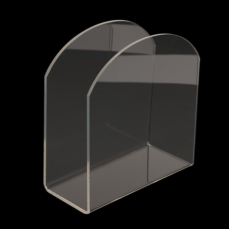 Прозрачный акриловый держатель для салфеток, подставка для салфеток, диспенсер для бумажных полотенец, стойка для кухни, ресторана, современный дизайн, вертикальный держатель