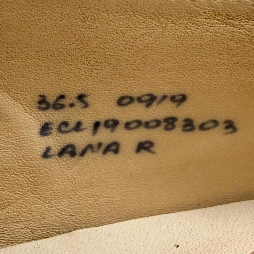 Pristine CHURCH'S Leather shoes LANA R Double Monk Strap Medallion Brown 36.5 Used