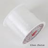 NO Elasticity Transparent Non-Stretch Fish Line Wire Nylon String Beading For Making Necklace Bracelet DIY Accessories
