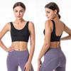 Large Size No Steel Ring Yoga Sports Bra Back Adjustable Gather Shockproof Fitness Running Underwear Women Beautiful Back