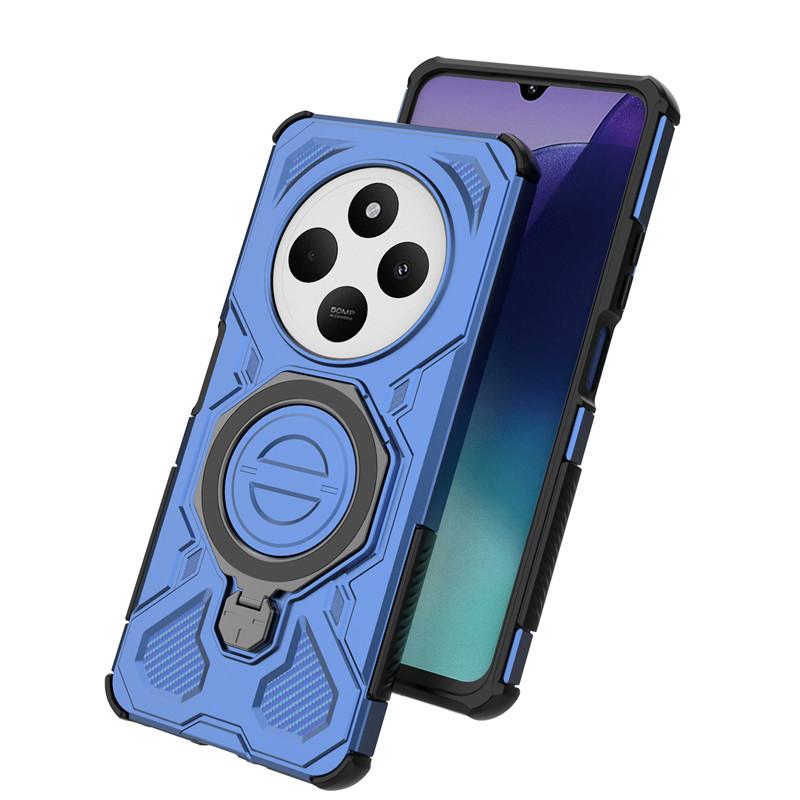 Магнитный Чехол Для Телефона Xiaomi Redmi 14C Чехол Xiaomi Redmi 14C Обложка Ударопрочный Magsafe Беспроводная Зарядка Чехол Xiaomi Redmi 14C