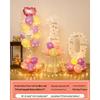 Floating Light-Up Number Balloons for Kids' 10th Birthday Decoration Scene