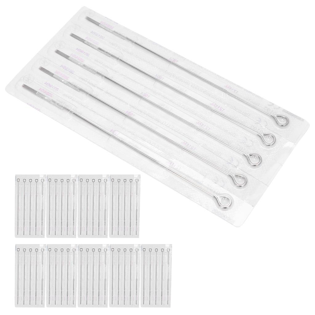 50pcs  Box Tattoo Needles Stainless Steel M2 Disposable Tattoo Needle for Tattoo Machine9M2