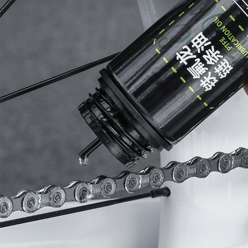 60/120ml Bicycles Chain Lubes Mountain Bike Dry Lubes Chain Oil Bike Special Lubricants for Fork Flywheel Chain Easy Use