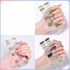 Комбинированный маникюрный пластырь УФ-фототерапия полузастывший полузапеченный гель маникюрная наклейка наклейка на ногти пластырь для ногтей